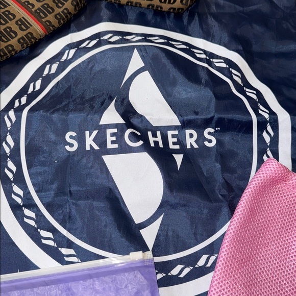 Skechers/BB/MONAT/PEACH BANDS totes/bags/zippered/pouches/cinch Bundle of 5 - Picture 4 of 11